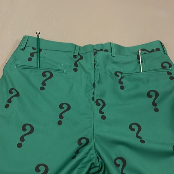 BATMAN FUN FUN  Super Cute  Green color Mens Pants size 34” - Picture 9 of 16